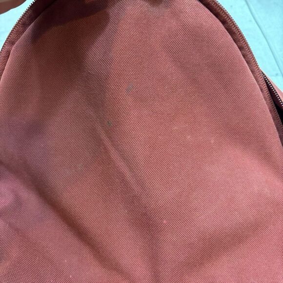 Burgundy Unisex Everlane Backpack - Picture 8 of 10